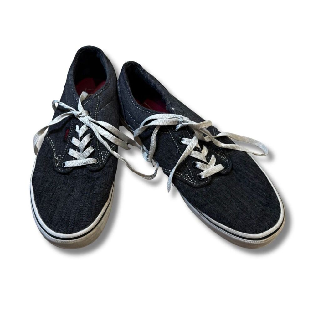 Vans Atwood Charcoal Canvas Low Top Skate Shoes [10]